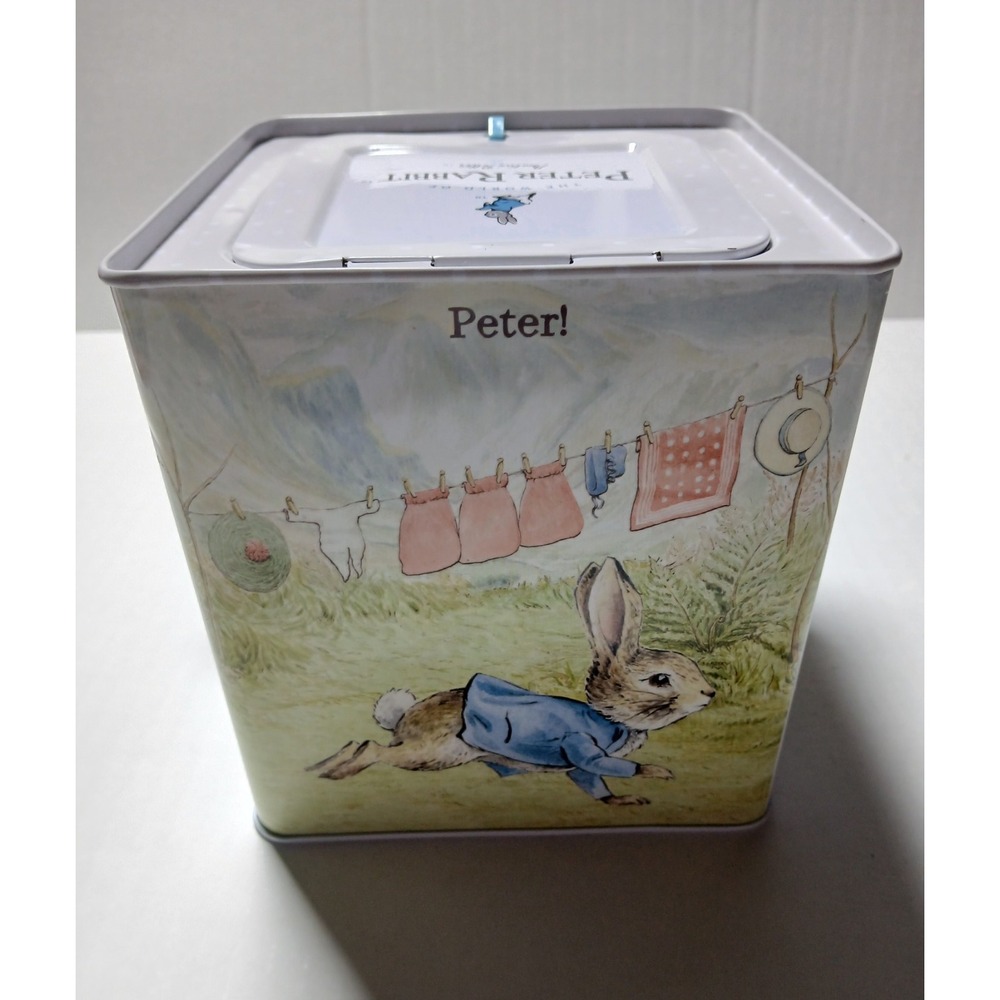 Peter Rabbit Jack In The Box Toy Beatrix Potter Music Metal Kids Preferred - Picture 8 of 10